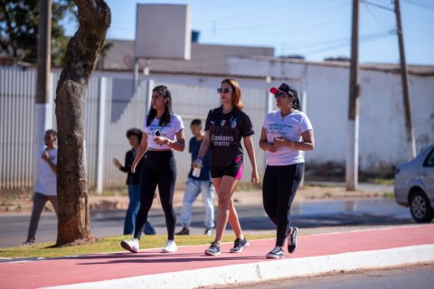 INAUGURADO CALÇADÃO QUE LIGA O DIA A DIA A IGREJA CATÓLICA NOSSA SENHORA IMACULADA CONCEIÇÃO